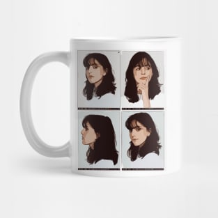 Random Model Vector Art Mug